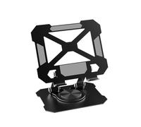 Wdbild Supporto per tablet Supporto in alluminio con rotazione a 360 gradi Supporto regolabile per supporto da scrivania Supporto pieghevole per tablet