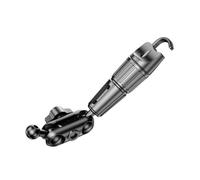 Wdbild Supporto per telefono da auto con forte testa a sfera da 17 mm mani senza guida Uprgades per navigazione in vetro e supporto per telefono da auto stabile con base in metallo