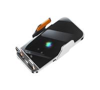 Wdbild Supporto per telefono di ricarica per auto stabile da 15 W Supporto regolabile per tutti gli smartphone Clip di sfiato stabile Rilevamento automatico Ricarica del telefono per veicolo