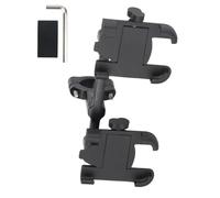 Wdbild Supporto per telefono per mountain bike in leghe di alluminio per biciclette Supporto universale per manubrio della bici Clip per manubrio per moto