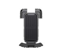 Wdbild Supporto per telefono Supporto per bici Manubrio per motocicletta/retrovisore in vetro alluminio Supporto per manubrio del motociclo/retrovisore in alluminio
