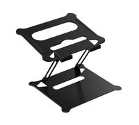 Wdbild Supporto pieghevole per tablet a forma di Z Cava Notebook Staffa di supporto per tablet da 10-17 pollici in lega