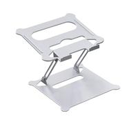Wdbild Supporto pieghevole per tablet a forma di Z Cava Notebook Staffa di supporto per tablet da 10-17 pollici in lega