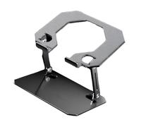Wdbild Supporto pieghevole per tablet da scrivania con tensione regolabile e dissipazione del calore Progettazione per 11"/12" supporto per tablet in metallo