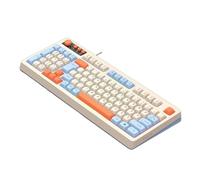 Wdbild Tastiera da gioco a 98 tasti con effetti ARGB Tastiera ergonomica Tasti comodi per il gioco e l'uso in ufficio Tastiera ARGB Backlits