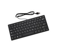 Wdbild Tastiera sottile con cavo USB 72 Tasto Silenzioso Funzionamento Leggero Design Portatile Per Viaggi Piccole Scrivanie Tastiera USB Per Piccolo Spazio