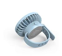 Wdbild Trasportare il ventilatore da polso portatile USB ricaricabile raffreddamento ad aria staccabile tavolo personale scrivania ventilatore a batteria Made in