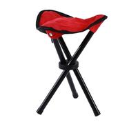 Wdbild Treppiede pieghevole sgabello portatile uso altezza 30,5 cm 3 gambe sedia per escursionismo campeggio pesca picnic spiaggia treppiede sedia sedile