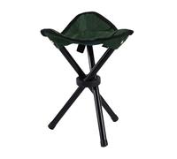 Wdbild Treppiede pieghevole sgabello portatile uso altezza 30,5 cm 3 gambe sedia per escursionismo campeggio pesca picnic spiaggia treppiede sedia sedile