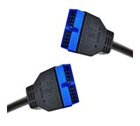 Wdbild USB3.0 20Pin a USB3.1 TypeE Pannello Frontale HeaderUSB3.1 a USB3.0 Convertitori per il collegamento di dispositivi esterni e porta di espansione