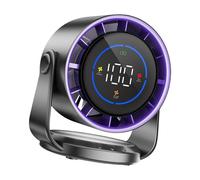 Wdbild Ventilatore portatile di raffreddamento regolabile Display digitale USB Ufficio Interno Adatto per uso interno Ventilatore con display a LED