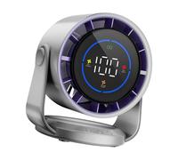 Wdbild Ventilatore portatile di raffreddamento regolabile Display digitale USB Ufficio Interno Adatto per uso interno Ventilatore con display a LED