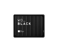 WDBLACK P10 6 Disco rigido esterno portatile, mobile e robusto, funziona con PC e console, può contenere fino a 125 giochi, nero