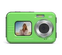 WDC901 - Fotocamera digitale impermeabile 4K con scheda 32GTF (verde)