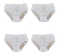 WDCAYQHZ 100 Pezzi Mutande USA E Getta,Biancheria Intima in Tessuto Non Tessuto,Slip Uomo/Donna,per Viaggi, Spa, Salone di Bellezza(White)