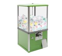 WDDEYYDS Distributore Automatico Piccolo distributore Automatico Distributore di Caramelle a gettoni Distributore Automatico Premio Macchina Gumball con Chiavi per la Festa di Natale,Green