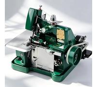 WDDEYYDS Macchina per Cucire Overlock Industriale, Macchina Overlock per Cucire con 3000 Punti al Minuto e 3 Tipi di Punto - Lunghezza del Punto Regolabile per Orlare e Cucire Green