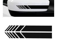 WDDZTMNB Adesivo per specchietto retrovisore, Compatibile con Ford KA Mk2, Decorazioni per Auto,Black