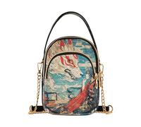 WDdZzyy Anime giapponese Lupo alla moda piccole borse per le donne crossbody con multi tasche borse da donna per adulti