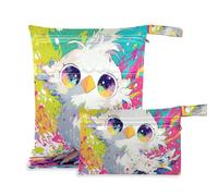 WDdZzyy Beauty Beauty - Borsa riutilizzabile per vestiti bagnati con formiche, confezione da 2, essenziale da viaggio, con manici per scenario