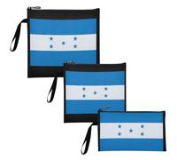 WDdZzyy Bluehonduras - Confezione da 3 sacchetti riutilizzabili per panini e snack, impermeabili, per alimenti, per caramelle, frutta, cereali, organizzazione domestica