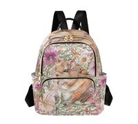 WDdZzyy Boho Hamster Cute 35,5 cm trendy, elegante zaino universitario per le donne donne zaino moda per affari