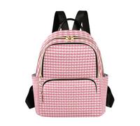 WDdZzyy Borsa a 14 pollici dello zaino del computer portatile di affari del lavoro del modello a scacchi rosso per le donne per la scuola e l'infermiera