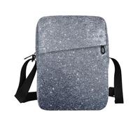 WDdZzyy Borsa a tracolla a tracolla verde borse a tracolla per le donne borse casual da donna borse a tracolla tracolla regolabile per sport all'aria aperta grigio falso glitter stellato luminoso