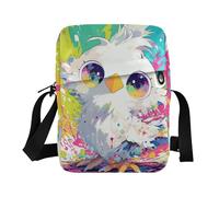 WDdZzyy borsa a tracolla carino borsa a tracolla uomo borsa per adolescenti borsa a tracolla per viaggio tracolla regolabile per viaggio bellezza estetica formica pittura arte