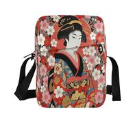 WDdZzyy borsa a tracolla da donna a tracolla verde borse a tracolla per le donne borse casual da donna borse a tracolla tracolla regolabile casual bellezza fiore arte giapponese fiore