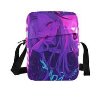 WDdZzyy Borsa a tracolla per le donne Piccole Borse a Tracolla Casual Borsa da Donna Borse a Tracolla Tracolla Tracolla Regolabile per lo Shopping Digitale Cool Anime Girl