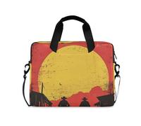 WDdZzyy Borsa a tracolla portatile con manico e tracolla da 15,6 pollici Cartella per computer con cerniera cowboy occidentale