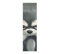 WDdZzyy Cartoon Funny Raccoon Rabbia Grip Tape roll per Skateboards Nastro Grip Fusion a prova di strappo per scooter 33 × 9 pollici lija para patineta