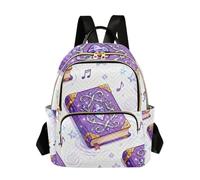 WDdZzyy Cartoon Viola Magia Libro 14 Pollice impermeabile spalla donne zaino zaini per college per scuola e infermiera