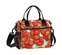 WDdZzyy Cultura tradizionale cinese Zucchero Zucca Cibo Lunch Bag con tracolla Lunch Cooler Borse per Infermieri Ufficio