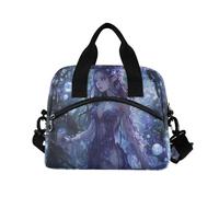 WDdZzyy Fairy Game Anime Ragazza Borse Pranzo con Tracolla Teen Girl Borsa Pranzo per Ragazzo Regolabile