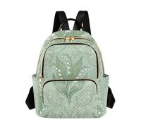 WDdZzyy Finlandia Lily Of The Valley William Morris Pattern 14 Pollice borse multiuso per laptop per donne donne zaino moda per scuola e infermiera