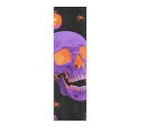 WDdZzyy Halloween Giallo Zucca Cranio Grip Tape Roll Skateboard Grip Grip Tape per Scooter 33 × 9 Pollice Cinta de agarre para patineta