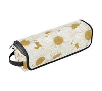 WDdZzyy Little White Daisy - Borsa da viaggio per strumenti per capelli caldi con cuscinetto resistente al calore, impermeabile, organizer da viaggio per arricciacapelli, ferro arricciacapelli