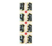 WDdZzyy Nastro antiscivolo con carattere coreano per skateboard Design Anti-strappo Grip Tape per scooter pro 33 × 9 pollici Cinta de agarre para patineta