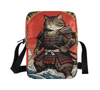 WDdZzyy piccola borsa a tracolla per le donne borsa a tracolla borse a tracolla per le donne borse a tracolla tracolla tracolla regolabile sport all'aria aperta giapponese oceano mare onde samurai