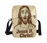 WDdZzyy piccola borsa messenger per gli uomini Borse a tracolla per le donne piccole borse da donna borse a tracolla per le donne tracolla regolabile per la scuola H. Cristo!