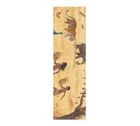 WDdZzyy Primitive Tribal Grassland Animals Grip Tape per Skateboards con Design Antiscivolo pro Scooter Grip Tape 33×9 Inch lijas para Skateboard