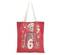 WDdZzyy Red Six Seven Tote Bag per le donne con tasche con manici riutilizzabile Bulk Canvas Tote Bags Regali carini