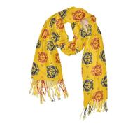 WDdZzyy scialli di leone giallo e avvolge sciarpe invernali calde del Faux Cashmere calde per l'autunno