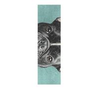 WDdZzyy Simpatico Bulldog Francese Cane Rabbia Grip Nastro per Skateboard Design Antiscivolo Nastro Grip per Scooter 33×9 Pollice lija para Skateboard