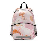 WDdZzyy Spiaggia Sea Animals Pesca Carino bambini zaino set guinzaglio libri borsa per bambino mochilitas para ni?os