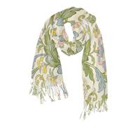 WDdZzyy William Morris Pink Lily scialli e avvolge sciarpe alla moda in finto cashmere per le donne inverno caldo regalo di Natale per le donne