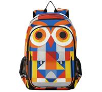 WDdZzyy Zaino per bambini per la scuola 8-12: borsa moderna per libri per ragazzi e ragazze di scuola di 6 ° grado in colori assortiti gufo cartone animato