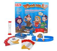 WDEC E Se Fossi? Gioco di carte What Am I Family per bambini, What Am I Game Gioco di Carte, Gioco di carte Domanda Veloce per Adulti e Bambini